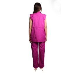 pantalone jijil DONNA VIOLA 1270 ORCHIDEA - JPE24PA201 vista completo posteriore