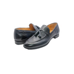 mocassini brecos UOMO BLU - 11872E25 vista frontale