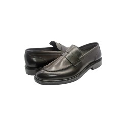 mocassini brecos UOMO MARRONI CIOCCOLATO - 11883E25 vista frontale