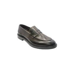 mocassini brecos UOMO MARRONI CIOCCOLATO - 11883E25 vista laterale