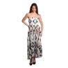 abito lungo jijil DONNA MULTICOLORE 1342 GIPSY BALTICO - JPE24AB296 vista frontale