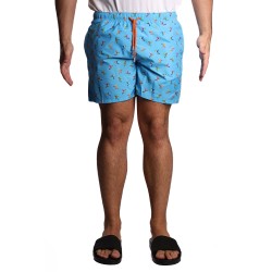 costume a pantaloncino gallo UOMO 12654 TURCHESE - AP515777 vista frontale