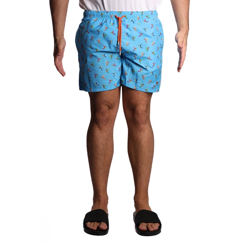 costume a pantaloncino gallo UOMO 12654 TURCHESE - AP515777 vista frontale