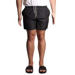 costume a pantaloncino matinée UOMO NERO - BUM6001 vista frontale