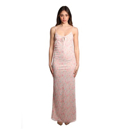 abito lungo kostumn°1 DONNA MULTICOLORE - KE2549 vista frontale