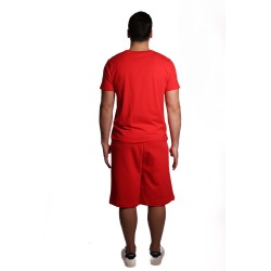 pantaloncino gcds UOMO 45 RED - A2EU3116UW0 vista completo posteriore