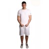 pantaloncino gcds UOMO 10 OPTIC WHITE - A2EU3116UW0 vista completo frontale