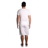 pantaloncino gcds UOMO 10 OPTIC WHITE - A2EU3116UW0 vista completo posteriore