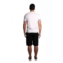 pantaloncino moschino UOMO NERO 0555 - V1A6885 - 4409 vista completo posteriore