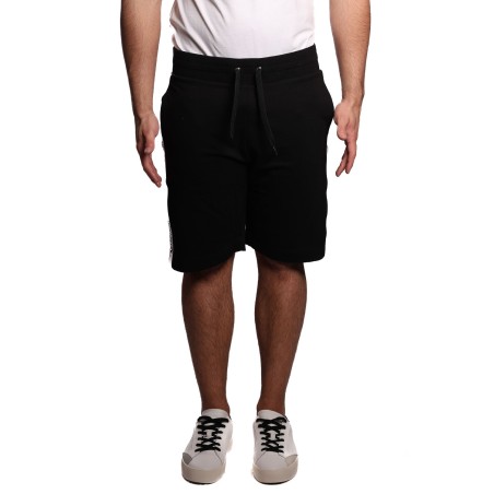 pantaloncino moschino UOMO NERO 0555 - V1A6885 - 4409 vista frontale