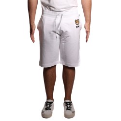 pantaloncino moschino UOMO BIANCO 0001 - V1A6889 - 4409 vista frontale