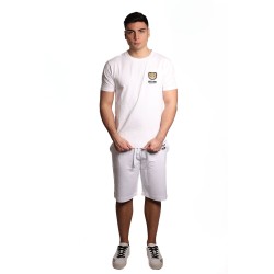 pantaloncino moschino UOMO BIANCO 0001 - V1A6889 - 4409 vista completo frontale