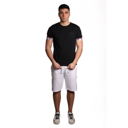 pantaloncino moschino UOMO BIANCO 0001 - V1A6885 - 4409 vista completo frontale