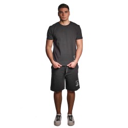 pantaloncino moschino UOMO NERO 0555 - V1A6802 - 4422 vista completo frontale