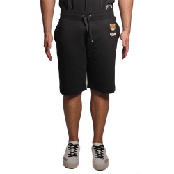pantaloncino moschino UOMO NERO 0555 - V1A6889 - 4409 vista frontale