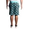 pantaloncino moschino UOMO AZZURRO 1314 - V3A6706 - 9315 vista posteriore