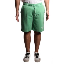 pantaloncino john richmond UOMO VERDE E BIANCO GREEN BRIAR/OFF-WHITE - UMP25007BE T9 vista frontale