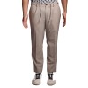 pantalone michael coal UOMO SABBIA - MCDEN3798S25 vista frontale