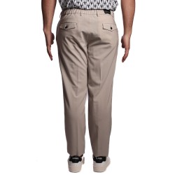 pantalone michael coal UOMO SABBIA - MCDEN3798S25 vista posteriore