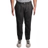 pantalone michael coal UOMO NERO - MCDEN3798S25 vista frontale