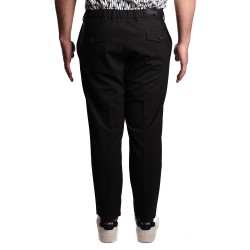 pantalone michael coal UOMO NERO - MCDEN3798S25 vista posteriore