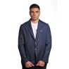 giacca bharnaba philosophy UOMO BLU - ALOE - GKS804B vista frontale