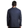 giacca bharnaba philosophy UOMO BLU - ALOE - GKS804B vista posteriore