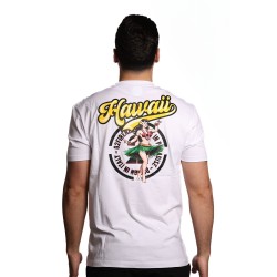 t-shirt g2firenze UOMO BIANCA - HAWAI vista posteriore