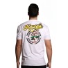 t-shirt g2firenze UOMO BIANCA - HAWAI vista posteriore