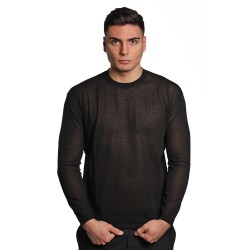maglioncino masq UOMO NERO 900 - M5425-3101 vista frontale