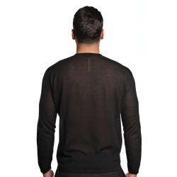 maglioncino masq UOMO NERO 900 - M5425-3101 vista posteriore