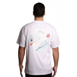 t-shirt g2firenze UOMO BIANCA - POST CARD vista posteriore