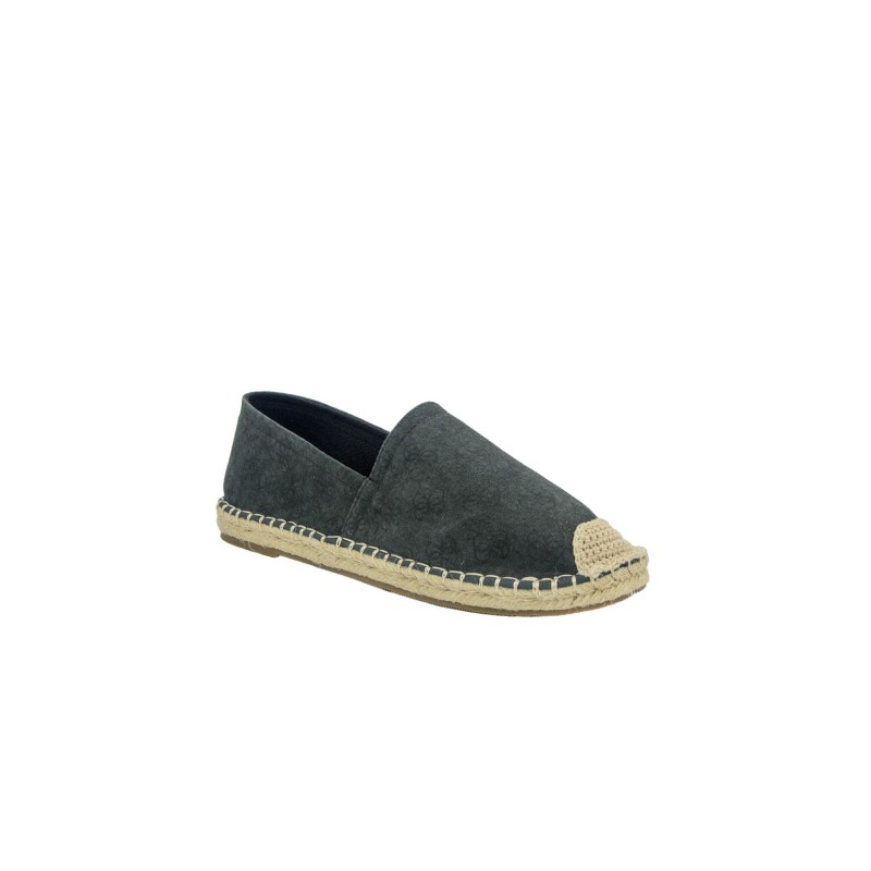 espadrillas guess UOMO BLACK - FMJELCFAB14 vista laterale