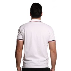 polo gcds UOMO 10 OPTIC WHITE - B1EM2505HW0 vista posteriore