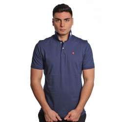 polo gallo UOMO 12644 COBALTO - AP515762 vista frontale