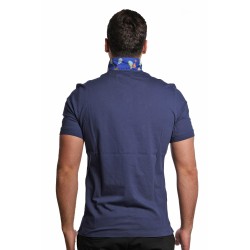polo gallo UOMO 12644 COBALTO - AP515762 vista posteriore