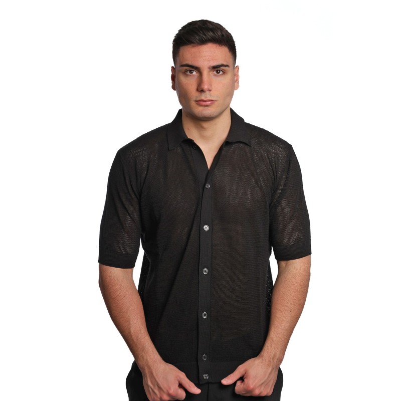 camicia masq UOMO NERA 900 - M5425-3027 vista frontale