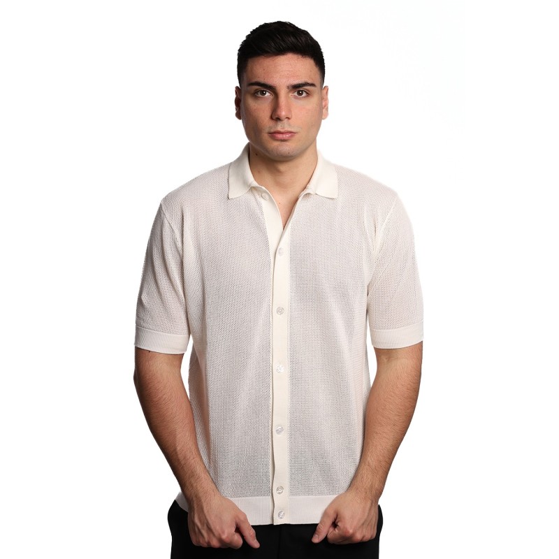 camicia masq UOMO BIANCA 125 - M5425-3027 vista frontale