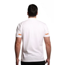 polo moschino UOMO BIANCA 0001 - V3A1601 - 9302 vista posteriore