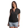 polo sun68 DONNA 11 NERA - A35202 vista frontale