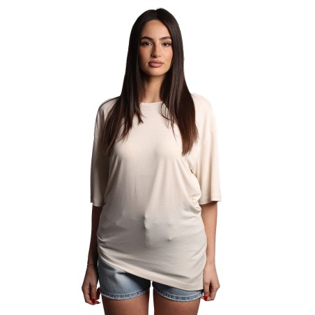 t-shirt jijil DONNA 0008 PANNA - JPI24TS275 vista frontale