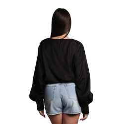 blusa jijil DONNA 0002 NERA - JPI22BL059 vista posteriore
