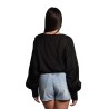 blusa jijil DONNA 0002 NERA - JPI22BL059 vista posteriore