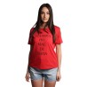 t-shirt moschino DONNA ROSSA 0110 - V6A0710 - 4602 vista frontale