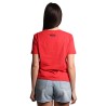 t-shirt moschino DONNA ROSSA 0110 - V6A0710 - 4602 vista posteriore