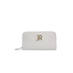 portafoglio john richmond DONNA WHITE/SILVER - JR-W-1158L RU vista frontale