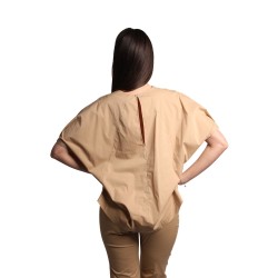 blusa jijil DONNA 0202 SABBIA - JPE25BL280 vista posteriore