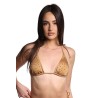costume matinée DONNA ORO PAMPAS - CB6002 vista frontale triangolo
