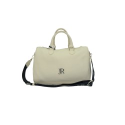 borsa john richmond DONNA OFF BLANC E SILVER - JR-W-1203 JRDO vista frontale