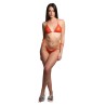 costume matinée DONNA ARANCIO - CB6003 vista frontale